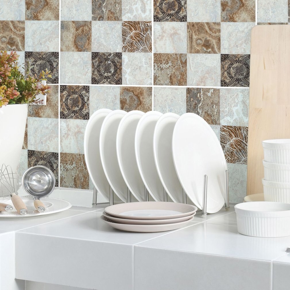 Zelfklevende Behang Huisdier Waterdichte Steen Behang Bakstenen Muur Papier Decor709