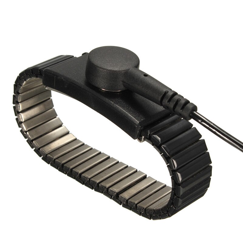 Anti-Static Wristband Adjustable Wrist Strap Band ESD Discharge PC For Electronics Repair Work Tools