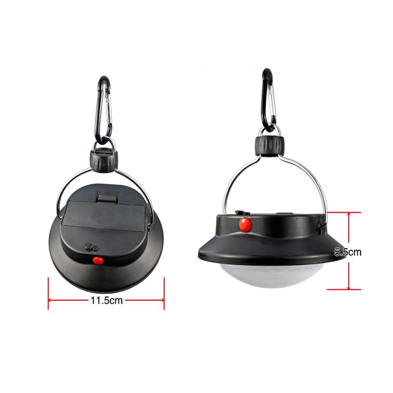 60 led draagbare buiten binnen camping lantaarn tent licht camping hanglamp voor 1 x 18650/3 xaaa op batterijen