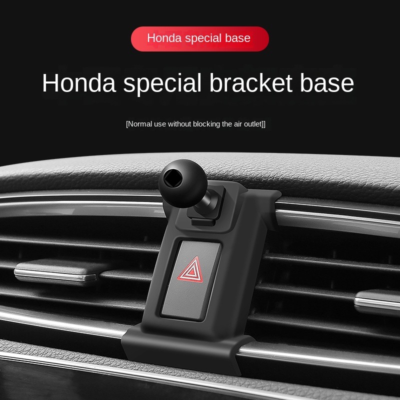 Para honda suportes de telefone do carro base de montagem suporte accord 2004-2024, crv 2008-2024, civic 2006-2024, ajuste jazz 2008-2022