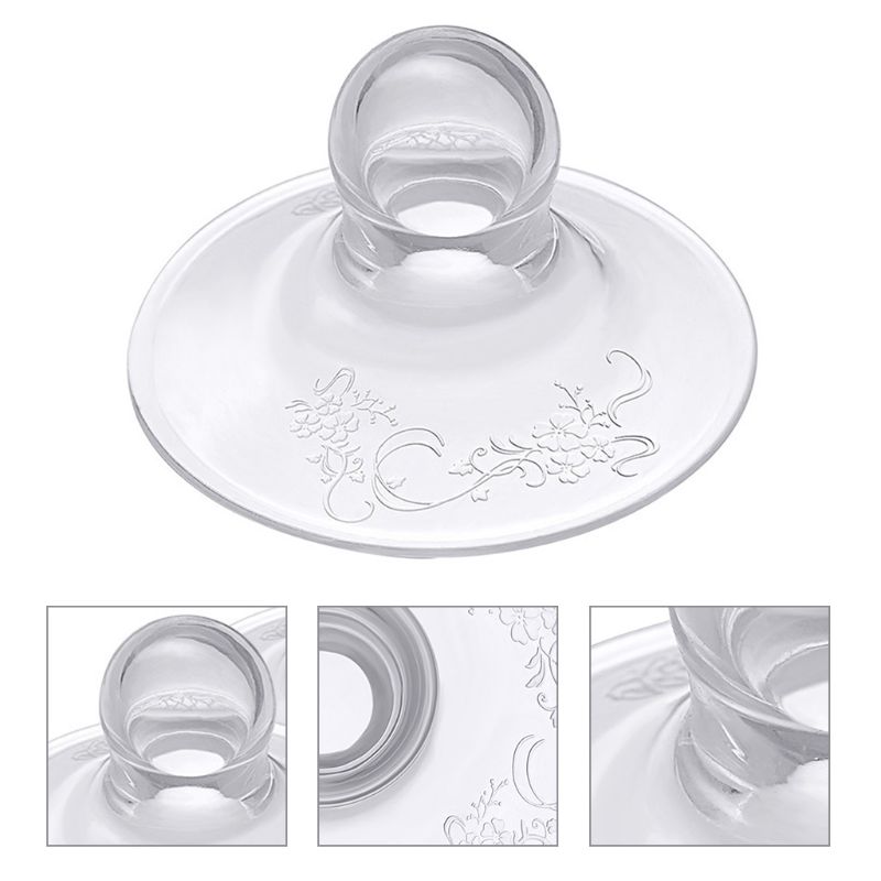 Silicone Nipple Protector Extractor Breastfeeding Invagination Protection Shield 95AE