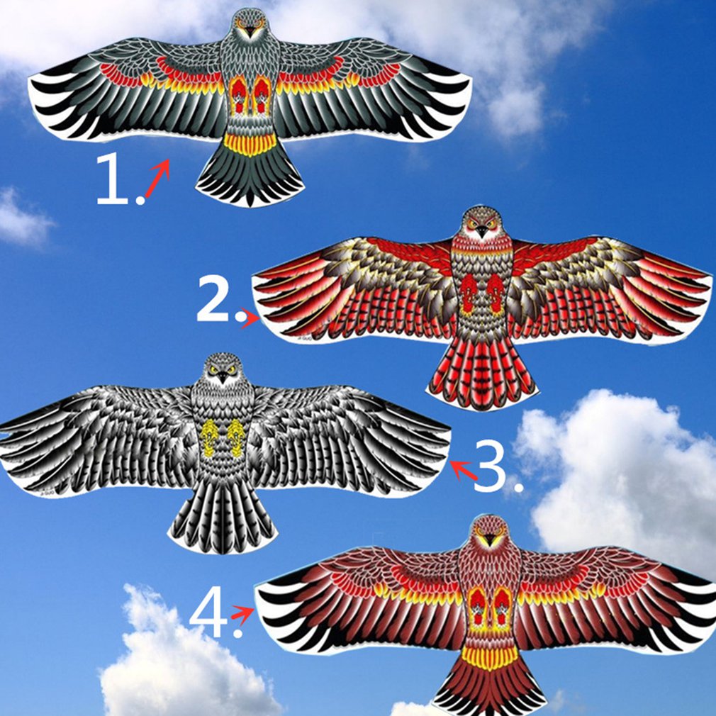 Diy 1.1M Enorme Eagle Kite Speelgoed Vliegers Eagles Grote Vliegende Voor Kinderen Beste Cadeau Vliegeren Speelgoed