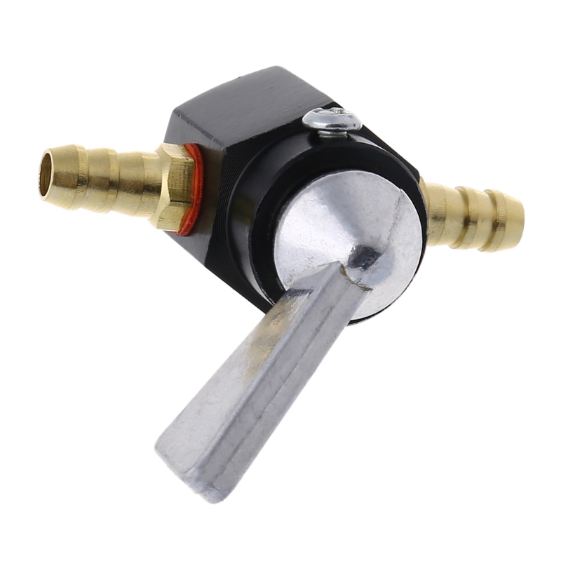 Universal 6mm In-Line Petrol / Fuel Tap Motorcycle On-OFF Petcock Fuel Switch R2LC