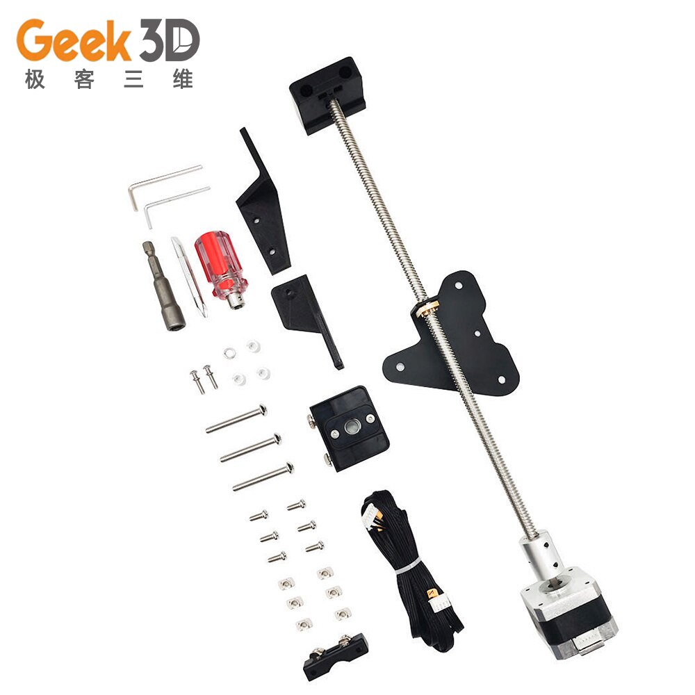 Impressora 3d Ender 3 Pro Dual Z Axis Dual Z-as Lead Schroef Upgrade Kits Voor Creality CR10 Ender 3 pro 3D Printer Accessoires