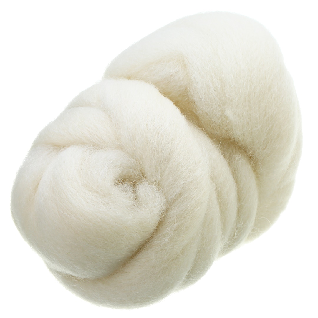 50g Zwart Geverfd Wol Tops Roving Vilten Wol Fibre Wol Voor Naaldvilten Hand Spinning DIY Naaien Ambacht