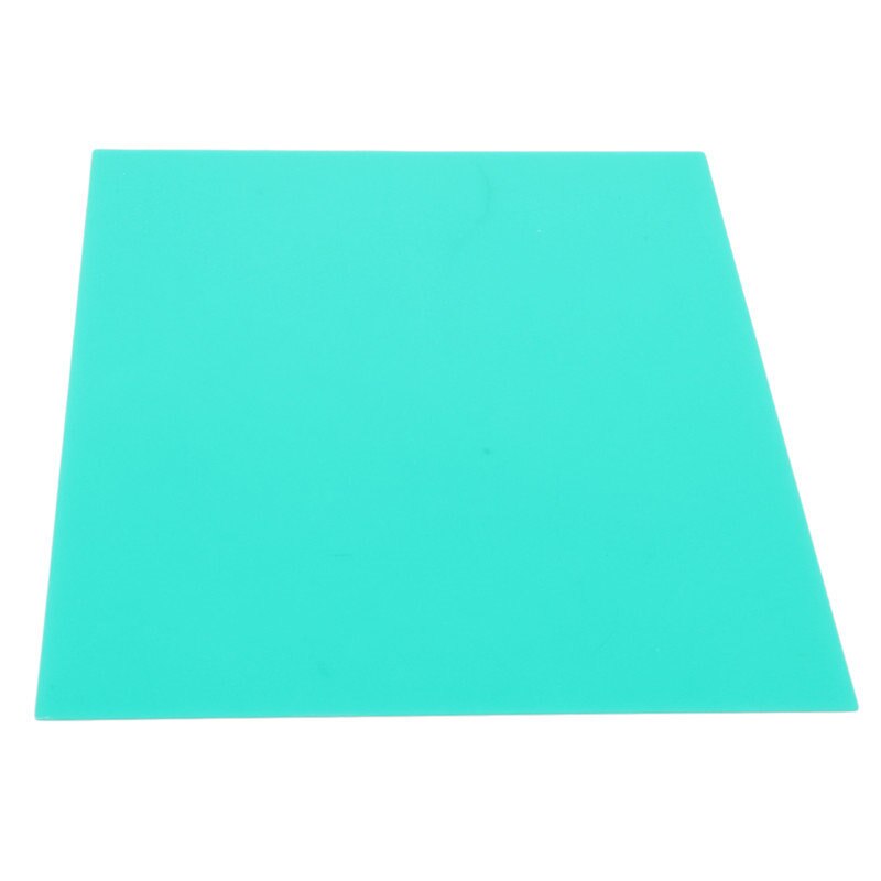 Pvc gennemsigtigt ark farverigt gennemsigtigt blå/rød/gul/grønt plastrapportdæksel vælg farve 200*300mm tykkelse 0.3mm: Gennemsigtig grøn