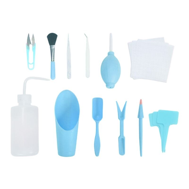 Mini Garden Tools Sets Succulent Plants Bonsai Miniature Planting Flower Gardening Tools Combination Packages: BL12