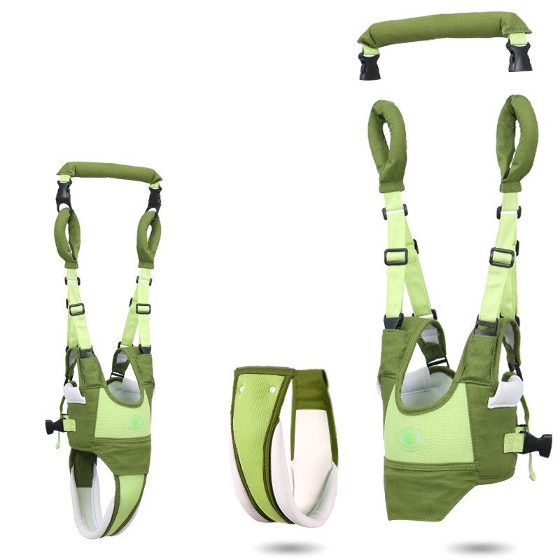 Kinderen Veiligheid Harnas Baby Baby Lopen Riem Kinderen Reins Leiband Rugzak Voor Kids Sling Wandelen Harness Assistant Kid Riem: green