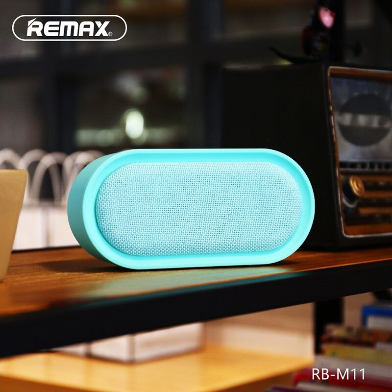 Remax/Ruiliang Stof Bluetooth Speaker 4.2 Bluetooth Subwoofer Card Audio 3.5 Audio Kabel Bedrade Ingang