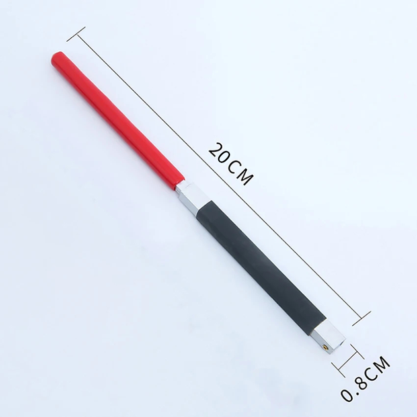 Sanding Stick Flat / Square / Semicircular File Sandpaper Ruler Stick Clip for Sanding Shaped Objects on Wood and Some Metal: Orange