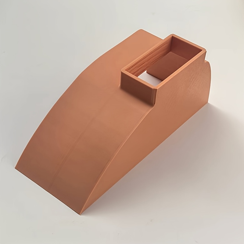 Eckhöhle zum Verbergen und Beobachtungsfenster für Fische und Garnelen Ich bin Aquarium: Braun