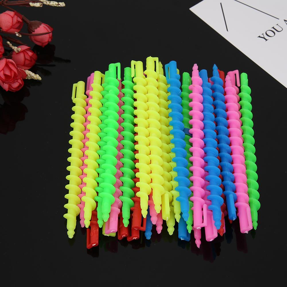 Plastic Hair Perm Rods Long Spiral Hair Perm Rods Hairdressing Styling Hair Curler Rollers DIY Salon Tool 18/26/30/35PCS