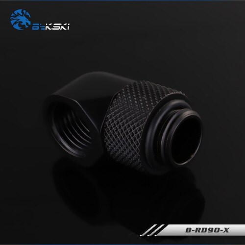 Bykski G1/4" 90 Degree Elbow Rotatable Fitting Connector Joint B-RD90-X