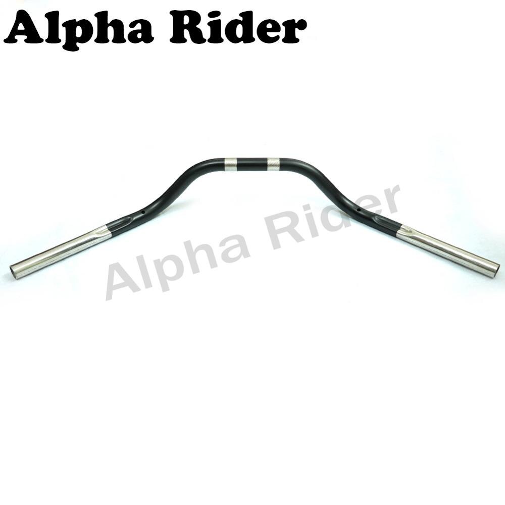 Motorcykel 1 " 25mm retrostil draghandtag styren för harley sportster 883 1200 xl 48 järn dyna bobber chopper anpassad
