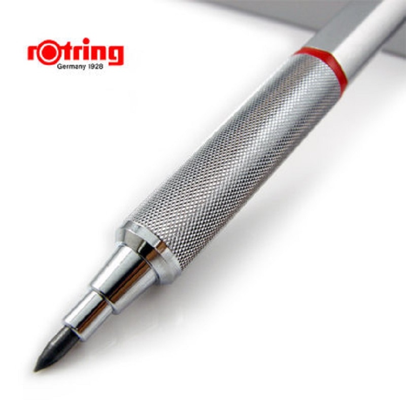 Original Germany rotring Rapid pro mechanical pencil 0.5mm &amp;0.7mm&amp;2.0mm with metal telescopic pen tip better than rotring 600
