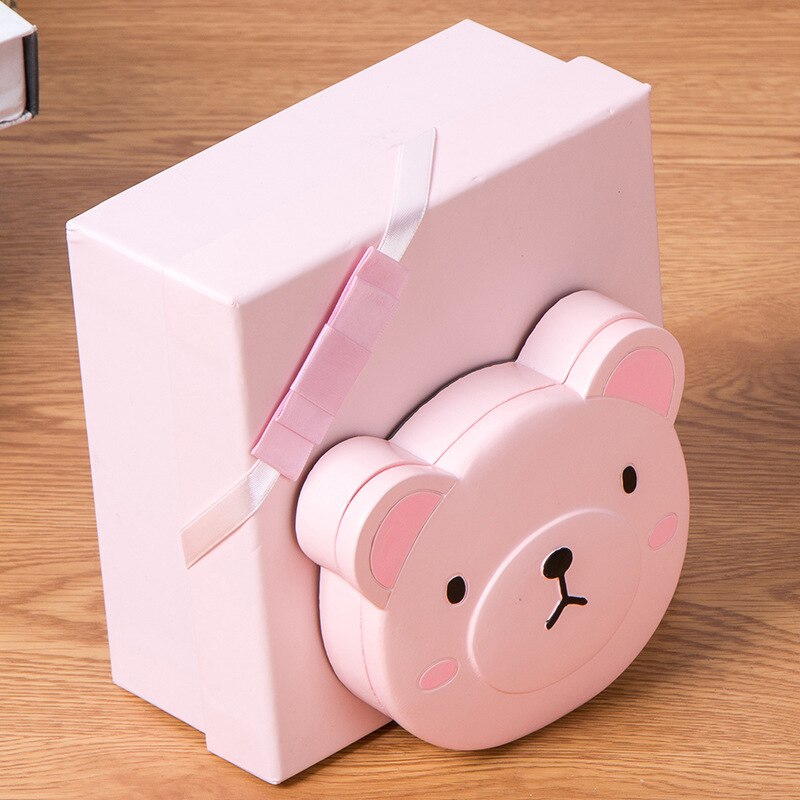 English/Spanish Wooden Baby Tooth Box Organizer Milk Teeth Storage Umbilical Lanugo Save Collect Baby Souvenirs for Boy GirlGift: Bear Tooth Box119