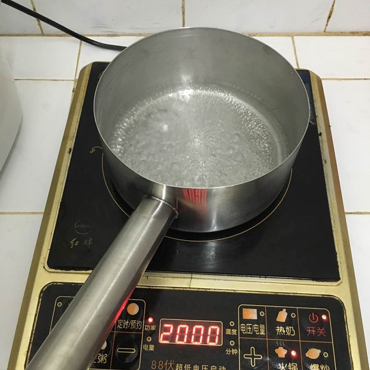 Rostfritt stål långt handtag vatten slev kök verktyg spegel polska soppa mjölk skopa diet-kök stora redskap kapacitet bailers