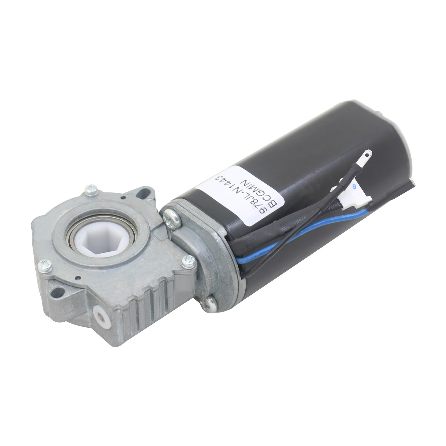 Electric Motor With Worm 978JL Hall Double Ball Bearing Lifting Table Smart Home Reduction Motor 24V 50W Gear