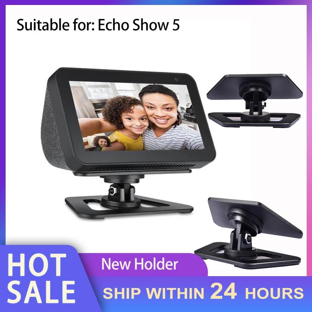 Support réglable accessoires de montage entièrement en aluminium construire Base antidérapante pour Echo Show 5 Support directe