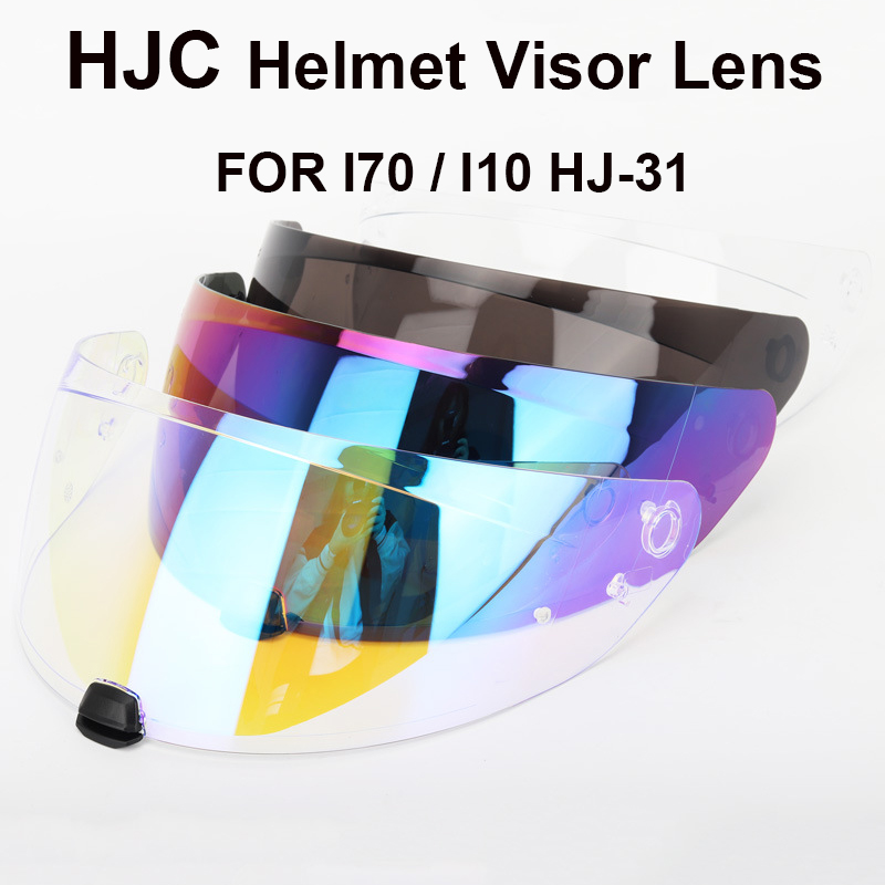 Visière de casque de moto HJC HJ-31, pour HJC I70 I10, Anti-UV, Anti-poussière, accessoires d'objectif de casque