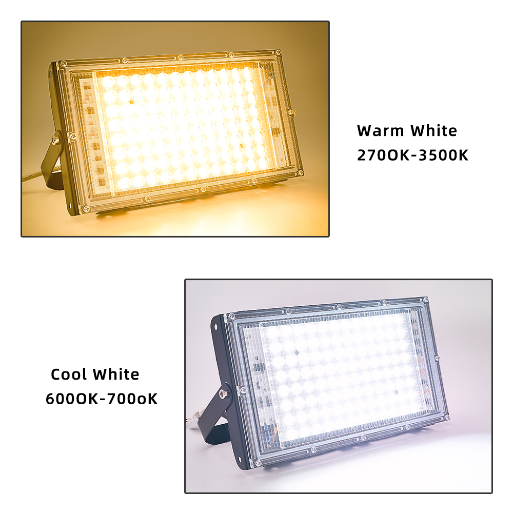 100w flomlys  ac 220v 230v 240v ip65 vanntett av ledet gatelampe hagevegglampe landskapsbelysning utelys