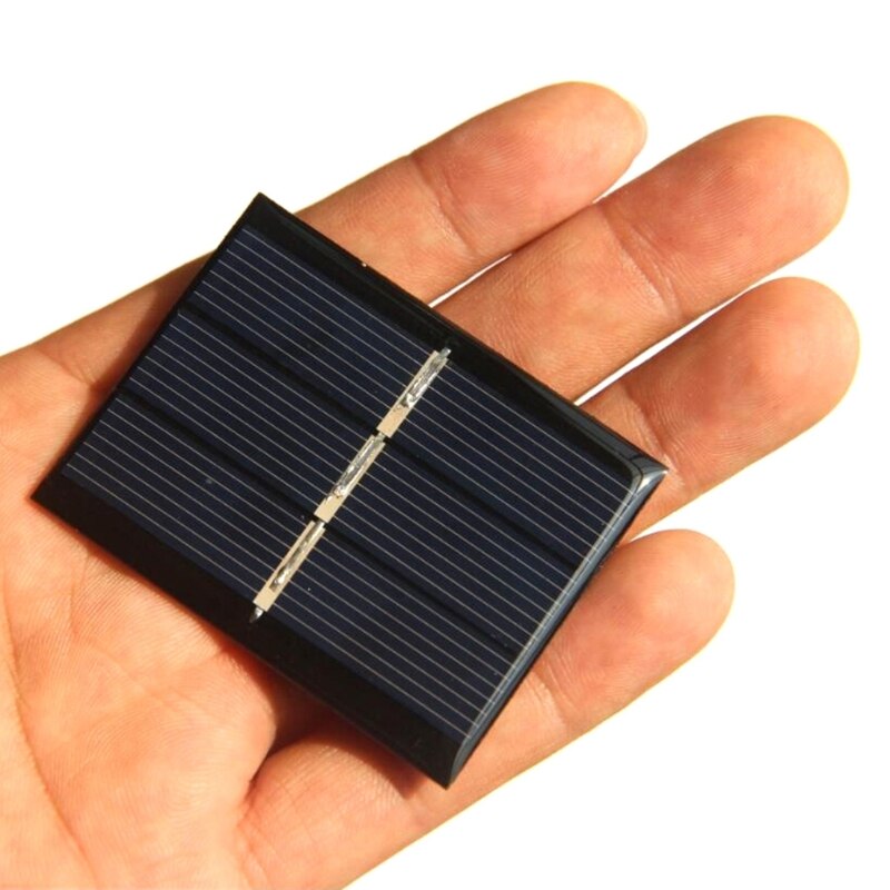 0.4W Draagbare Zonnepaneel Outdoor Fexible Charger Solar Batterij Gebruikt Voor Home Verlichting Mini Zonnecellen