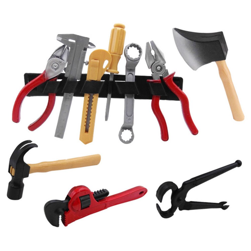 14 stücke freundlicher Simulation Reparatur Werkzeuge vorgeben Spielen Wartung einstellen Pädagogisches Lernen Spielzeug (Sortiert)