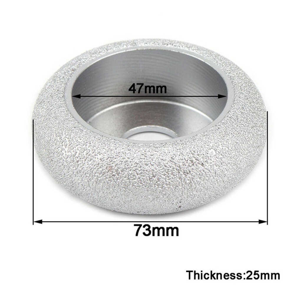 3 \ \ \ "Gesoldeerde Diamant Slijpschijf Vacuüm Romeinse Schurende Voor Steen Haakse Slijper