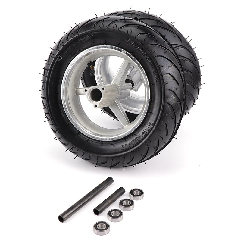 Motorcycle Front wheel 90/65-6.5 Rear wheel 110/50-6.5 for 47cc 49cc off-road scooter escooter Mini Pocket Rocket PIT Bike