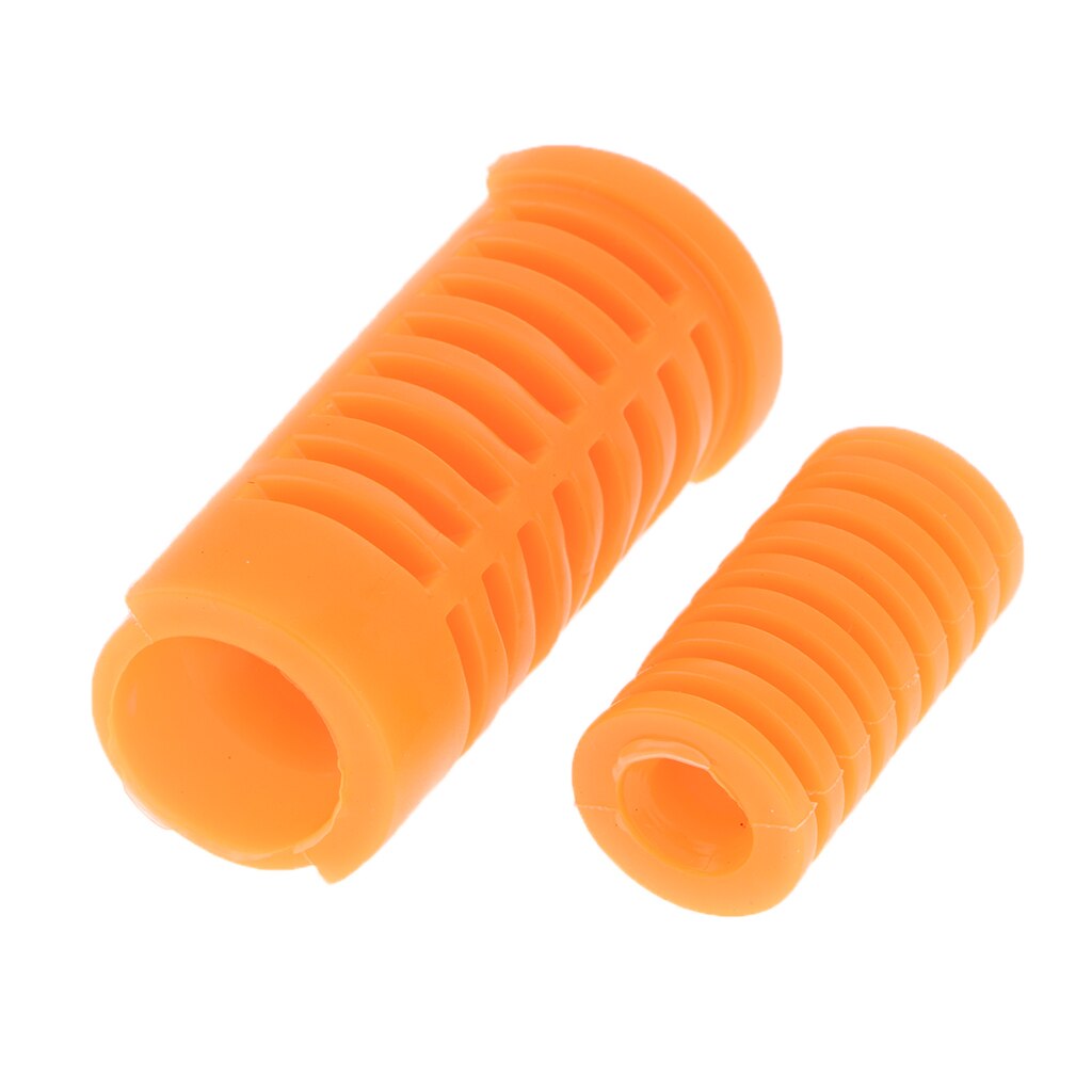 2 Stuks Motorcycle Gear Shift Shifter Lever Staaf En Voetsteun Pedaal Rubber Cover Levier De Métamorphe Motorfiets Accessoires