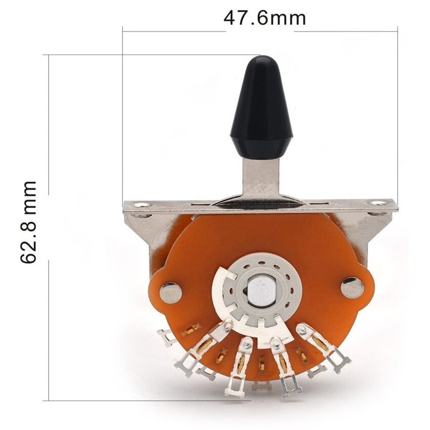 Fender Telecaster Or Stratocaster Pickup Selector Switch Chrome Screws - Foto 6