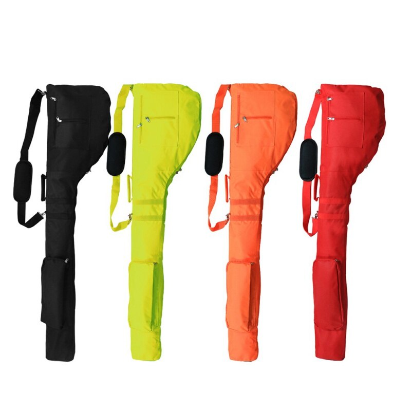 Golf Club Package Soft Foldable Portable Golf Accessories Waterproof Large Capacity Golf Bag