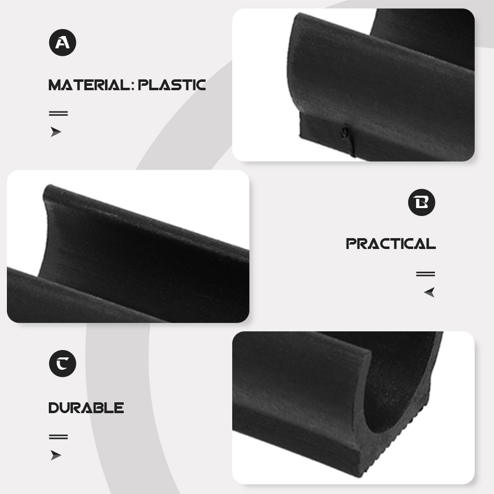 Tapis antidérapants en plastique, 25 pièces, couvre-pieds de chaise, protection des pieds de meubles, coussinets antidérapants, manchons de pieds de bureau, tabouret, jambe de Trampoline: WHITE