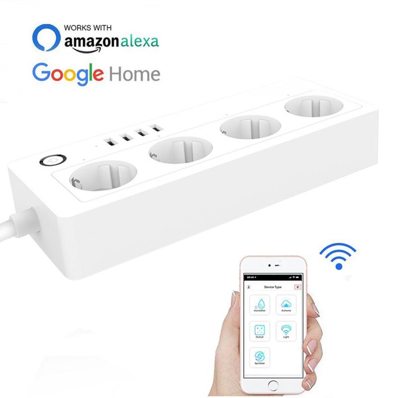 Smart Power Socket Wifi Wireless Remote Time Control EU/US Plug Support IFTTT