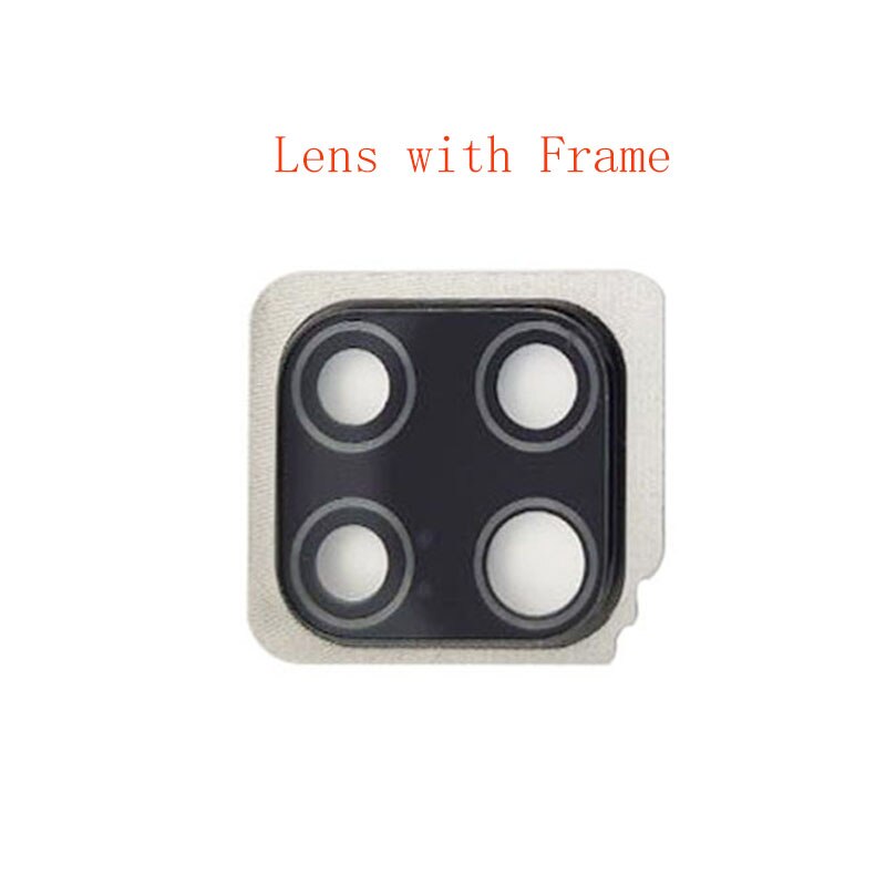 Achter Back Camera Lens Glas Met Frame Houder Achter Behuizing Cover Voor Huawei Mate 20 Mate 20 Pro Vervangende Onderdelen: For MT20 with frame