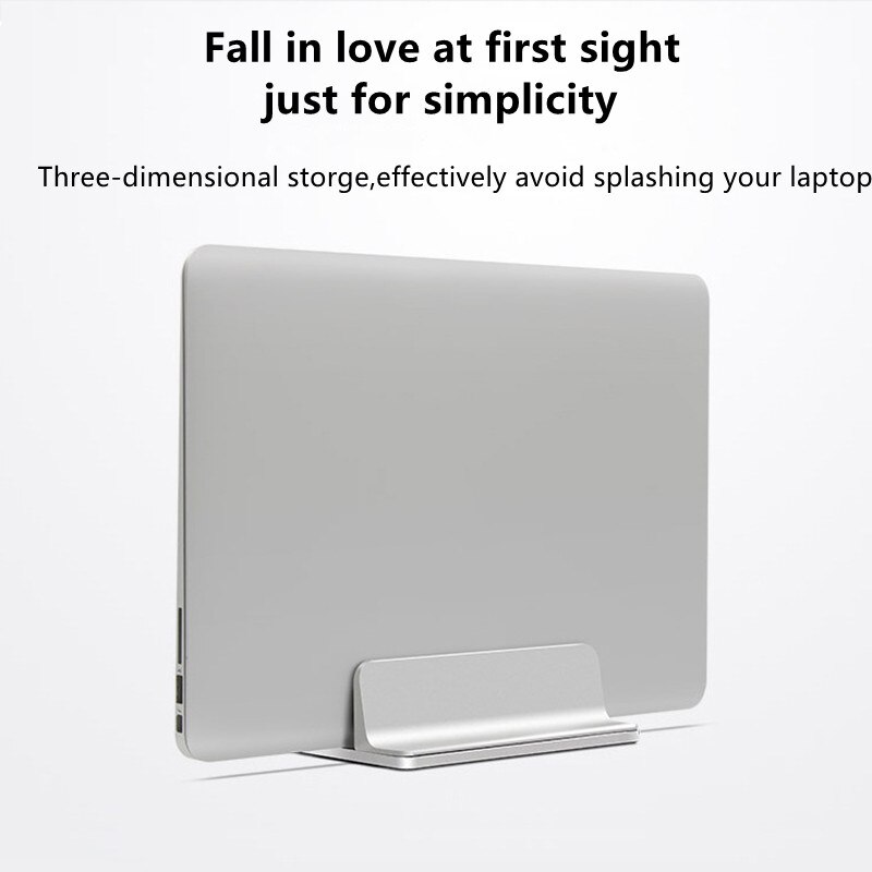 Verstelbare Laptop Stand Accessoires Notebook Houder Lichtmetalen Verticale Opslag Boek Tablet Staan Voor Macbook Pro Air Ipad Dell