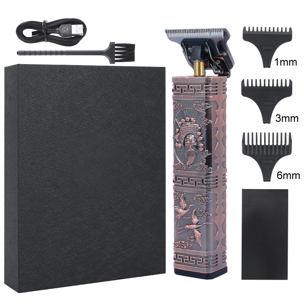 Lcd Mannen Tondeuse Clipper Professionele Kapper Tondeuse Scheerapparaat Tondeuse 0Mm Kapper Tondeuse Haar Snijmachine Maaier: Hair Trimmer20