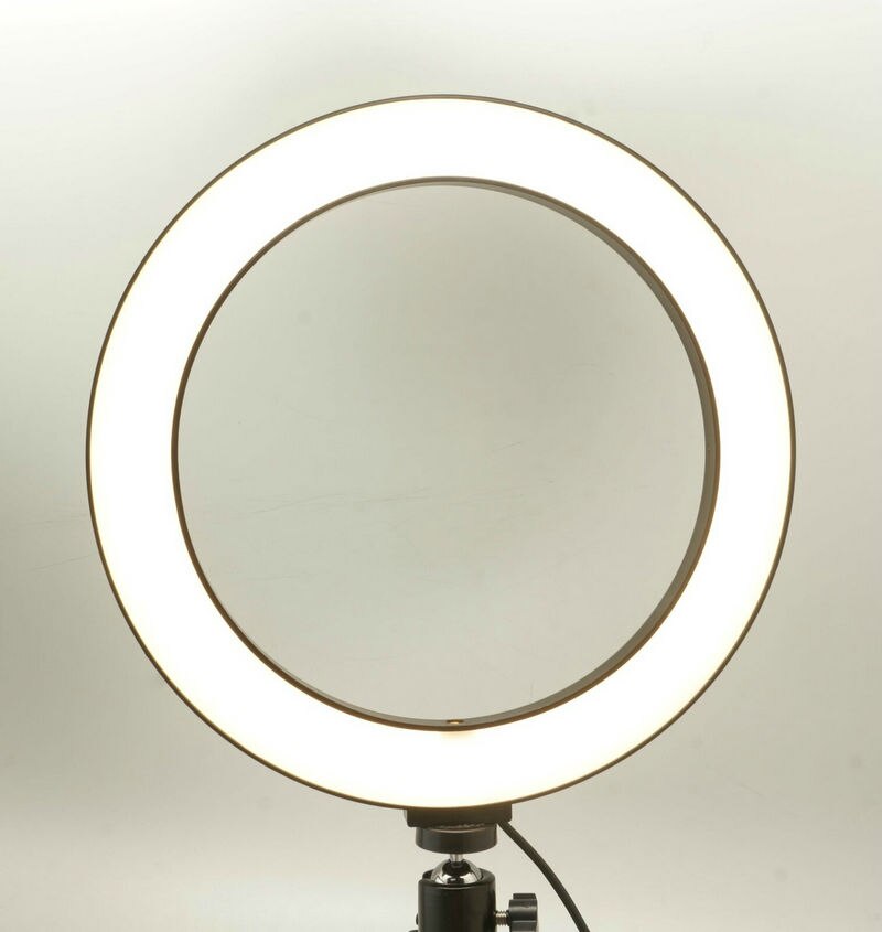Dia.20cm LED Fill Ring Light Kit w/Desk Stand for Makeup Phone Camera Selfie filling Beauty photography shooting video lighting