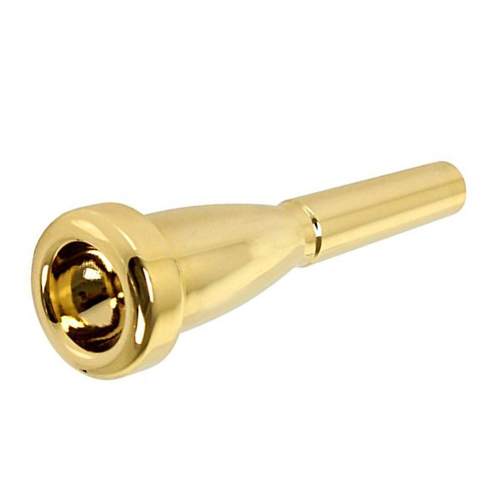 Boquilla de trompeta de Metal 5C, para Yamaha o bach conn y king, color dorado y plateado, 1 Uds.
