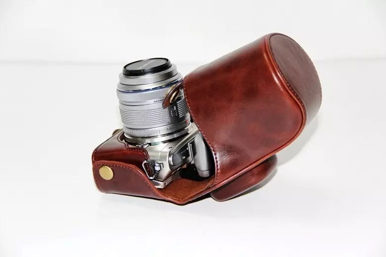 retro Jahrgang Kameratasche schwer kamera-kasten Für Olymp EPL5 E-PL5 EPL6 E-PL6 EPM2 E-PM2 Mit Gurt