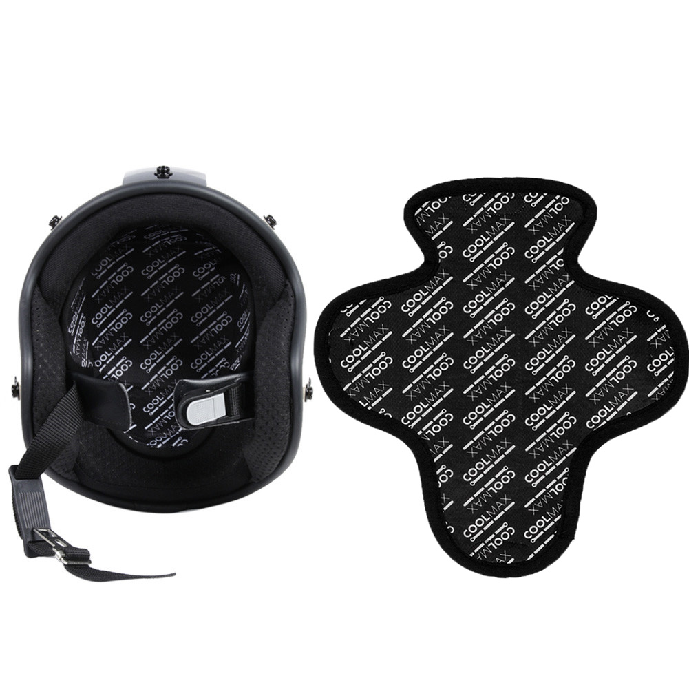 Capacete de motocicleta inserção forro almofada almofada de secagem rápida respirável suor wicking capacete isolamento forro almofada
