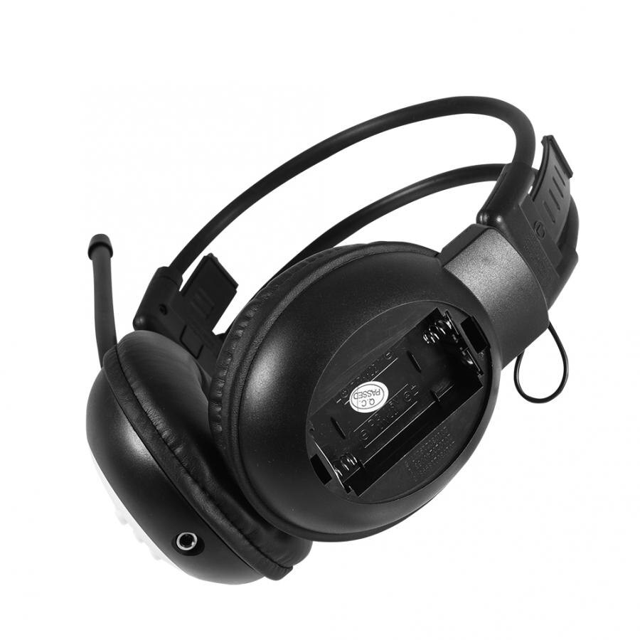 Over Ear Opvouwbare Koptelefoon Draadloze/Bedrade Hoofdtelefoon Dual Track-Noise Cancelling HiFi Headset FM Radio Lcd-scherm met oorbeschermer