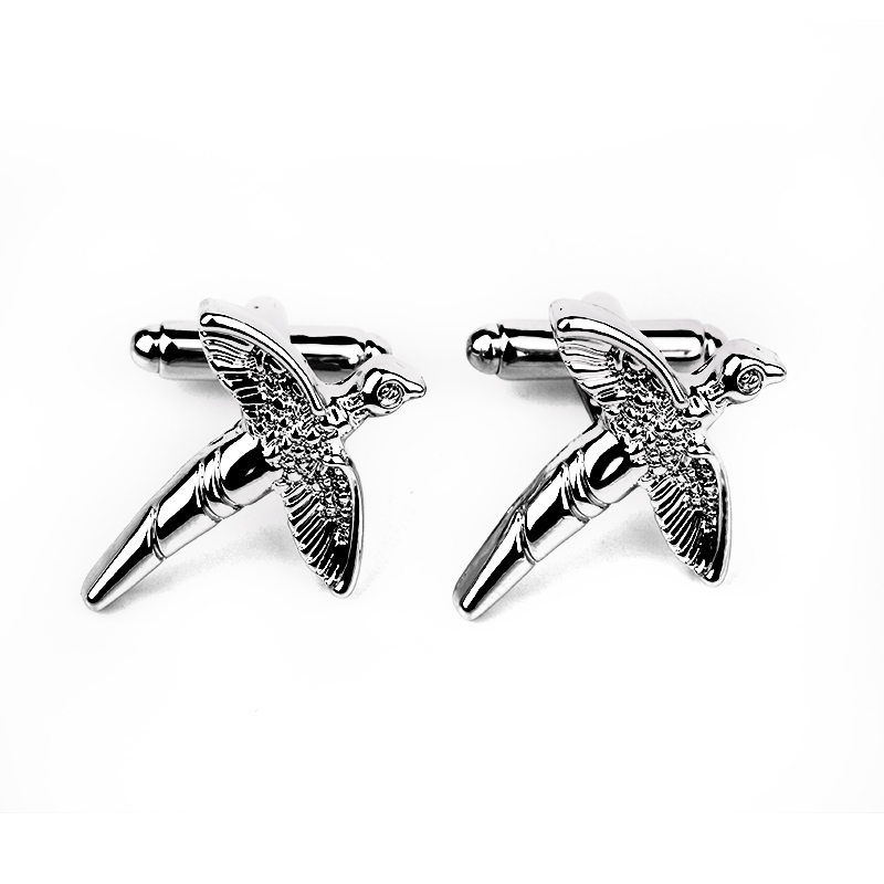 Groom Tuxedos Luxury Cufflinks Animal Bird Cufflin... Grandado