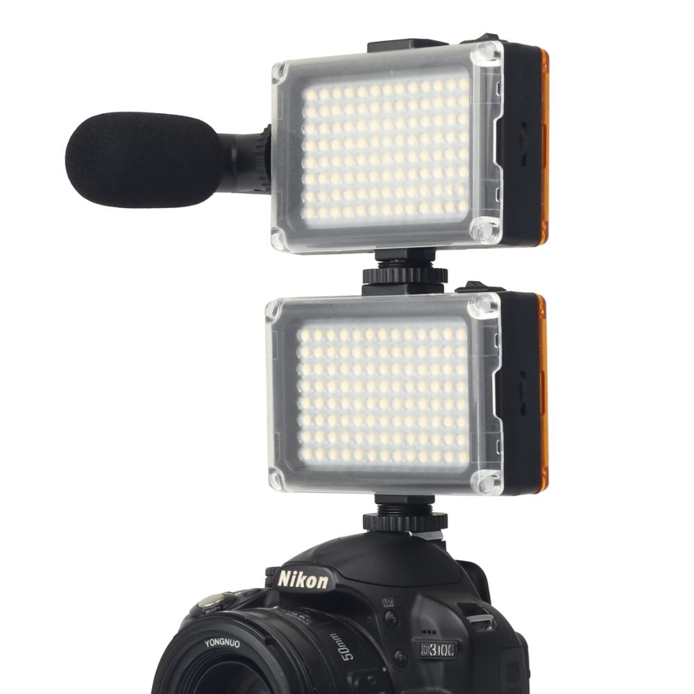 104 DSLR LED Video Light On Camera Photo Studio Lighting Shoe LED Vlog Fill Light Lamp for Smartphone DSLR SLR Camera