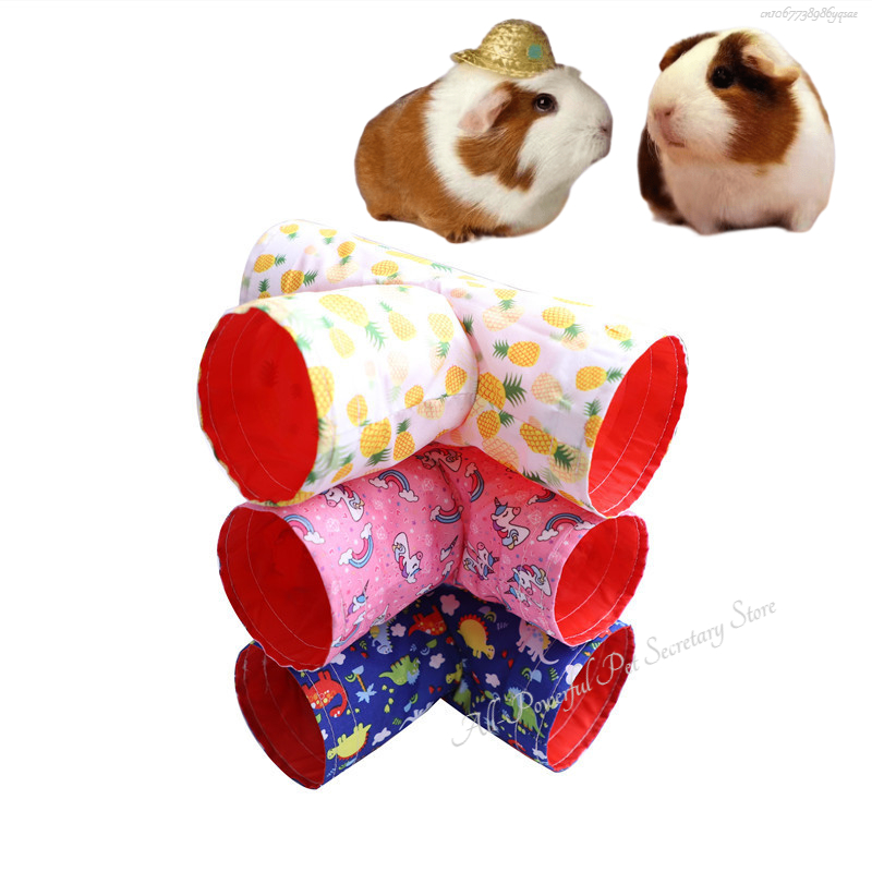 Hamster käFeige Tunnel für Ratte warme Hamster rohr Spielzeug bett KäFeige für Hamster Kaninchen Meers chweinchen Kleintiere