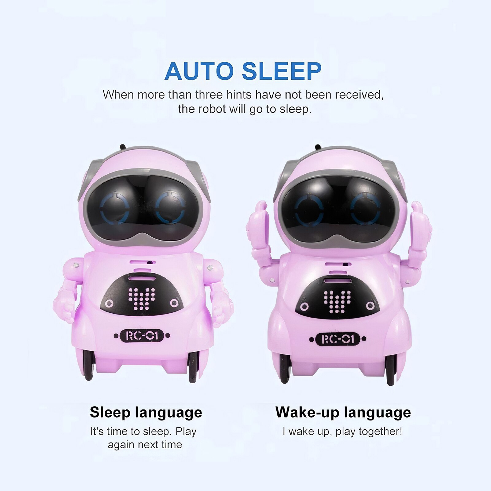 Pocket Robot Praten Interactieve Dialoog Spraakherkenning Record Zingen Dansen Vertellen Verhaal Mini Intelligente Robot Speelgoed