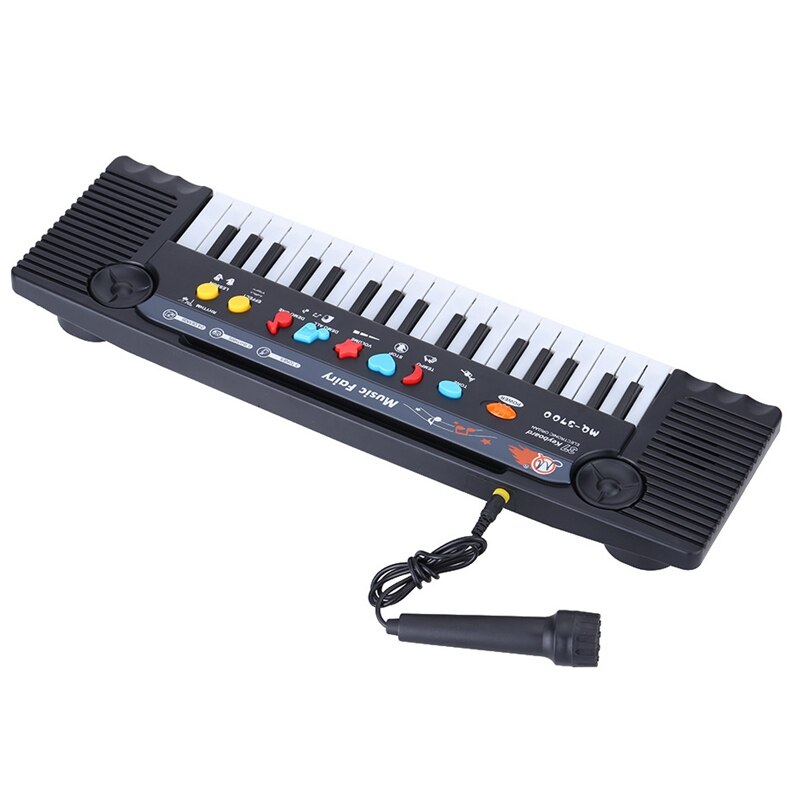 XSXS--37 Toetsen Multifunctionele Mini Elektronische Keyboard Piano Muziek Speelgoed Met Microfoon Educatief Electone Voor Kinderen Ba