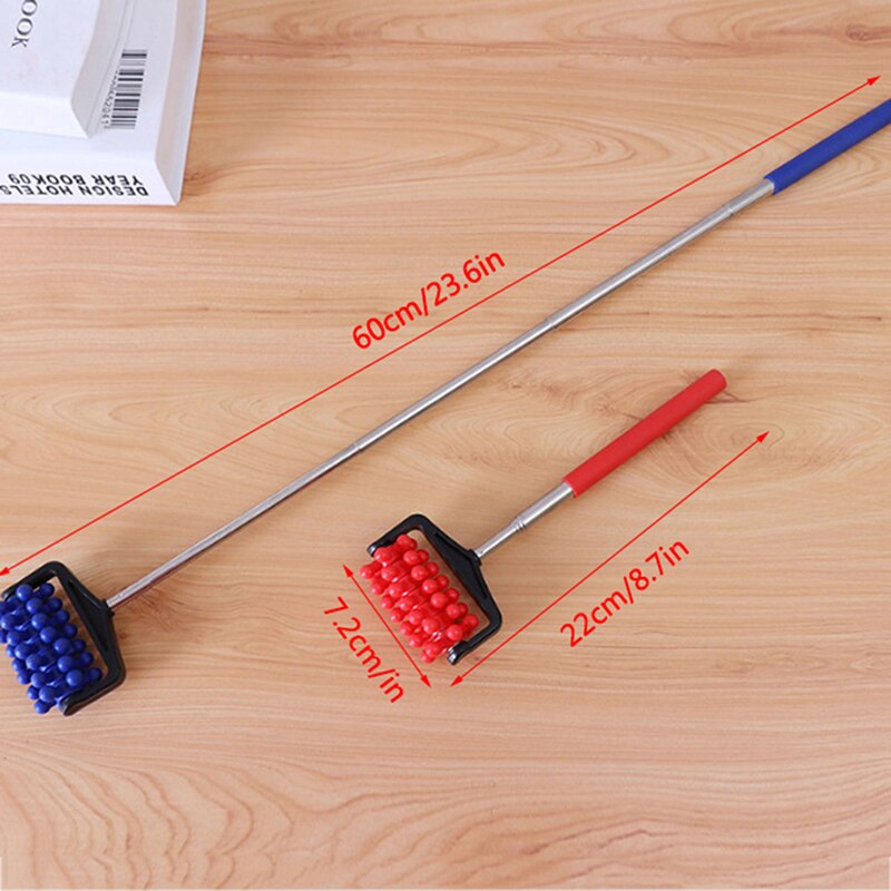 Telescopic Massage Roller Relaxing Massage Tool Back Scratcher Face Hand Foot Back Body Therapy Roller Massager Heath Care
