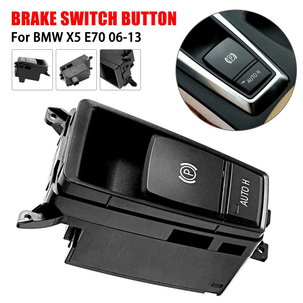 Free Ship Electric Parking Handbrake Brake Switch Button For BMW X5 E70 2007 X6 Parking Brake Control Switch 61319148508