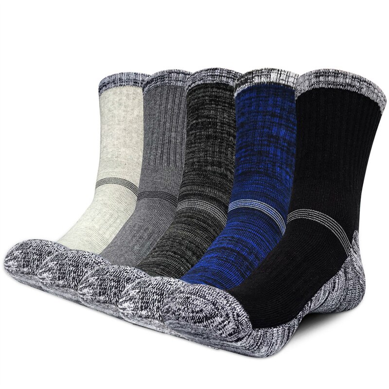 2 Paare Socken Nahtlose Thermische Verdicken draussen Sport Socken Fahrrad Schuhe Wolle Haufen Männer Schlafen Socken Für Männer EU 39-44 Meias